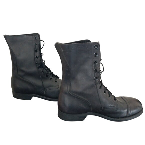 Biltrite Vintage Military Combat Leather Boots Mens Size 10W Good Condition - Picture 4 of 16